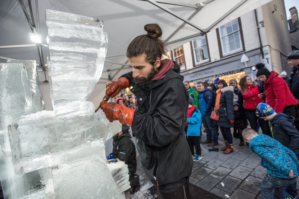 Ice Carving